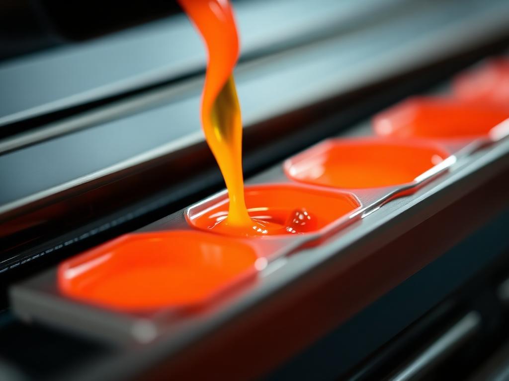 Laboratório de tintas da Oliver Print com formulação de cores